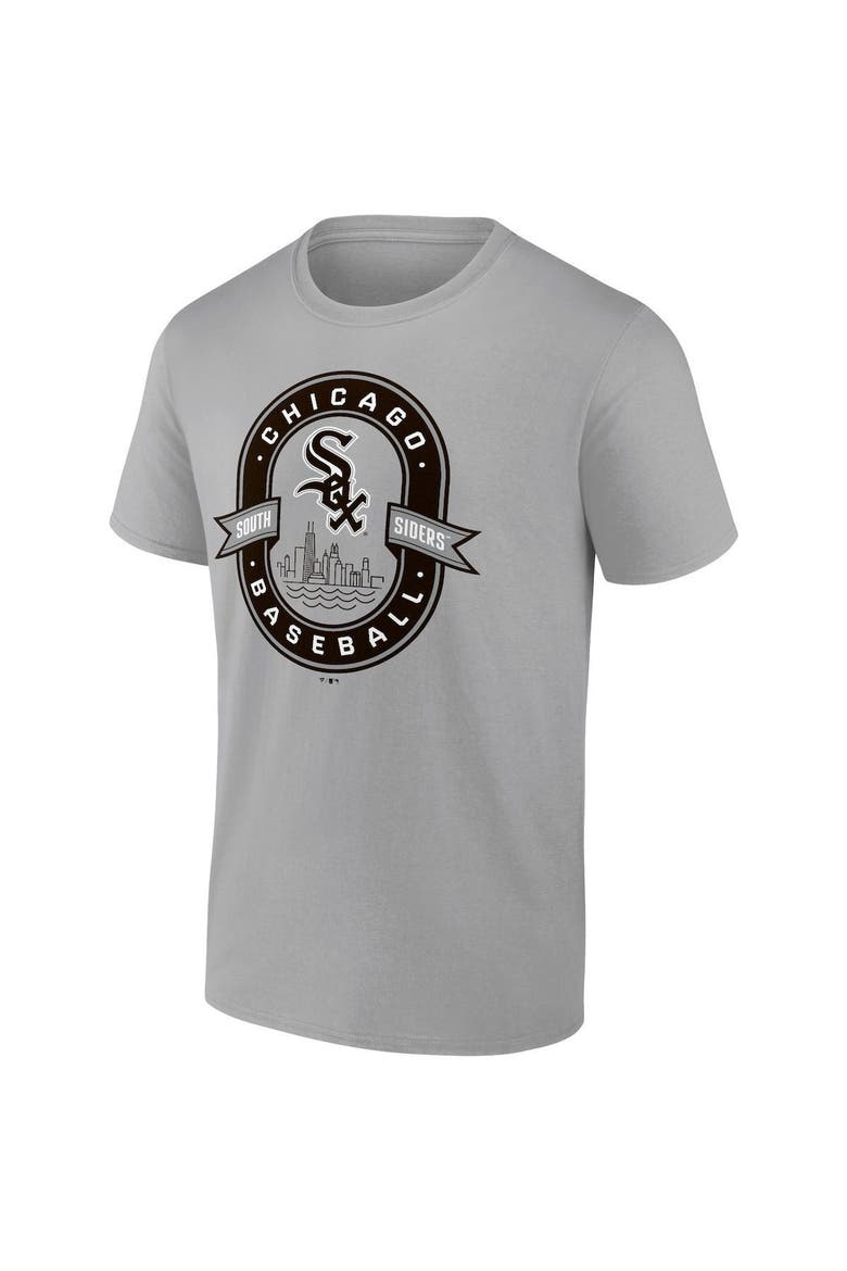Men's Fanatics Branded Gray Chicago White Sox Iconic Glory Bound T-Shirt, Alternate, color, Gray