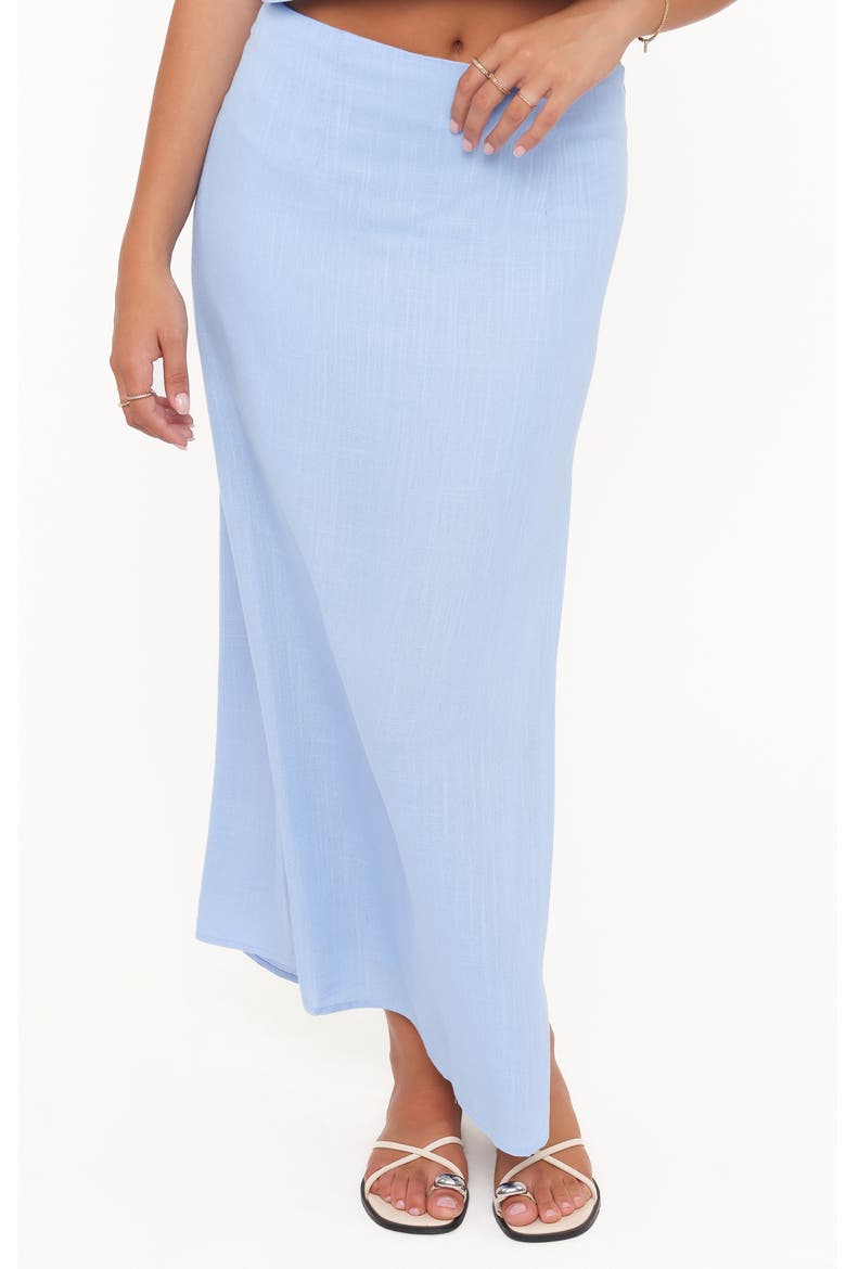 Madison Maxi Skirt, Alternate, color, BLUE