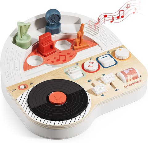 Wooden Montessori Threading Toy for Fine Motor Development