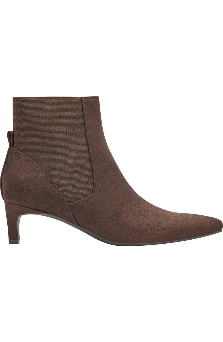 Bandolino Celebrate Kitten Heel Bootie, Alternate, color, Dark Brown 200