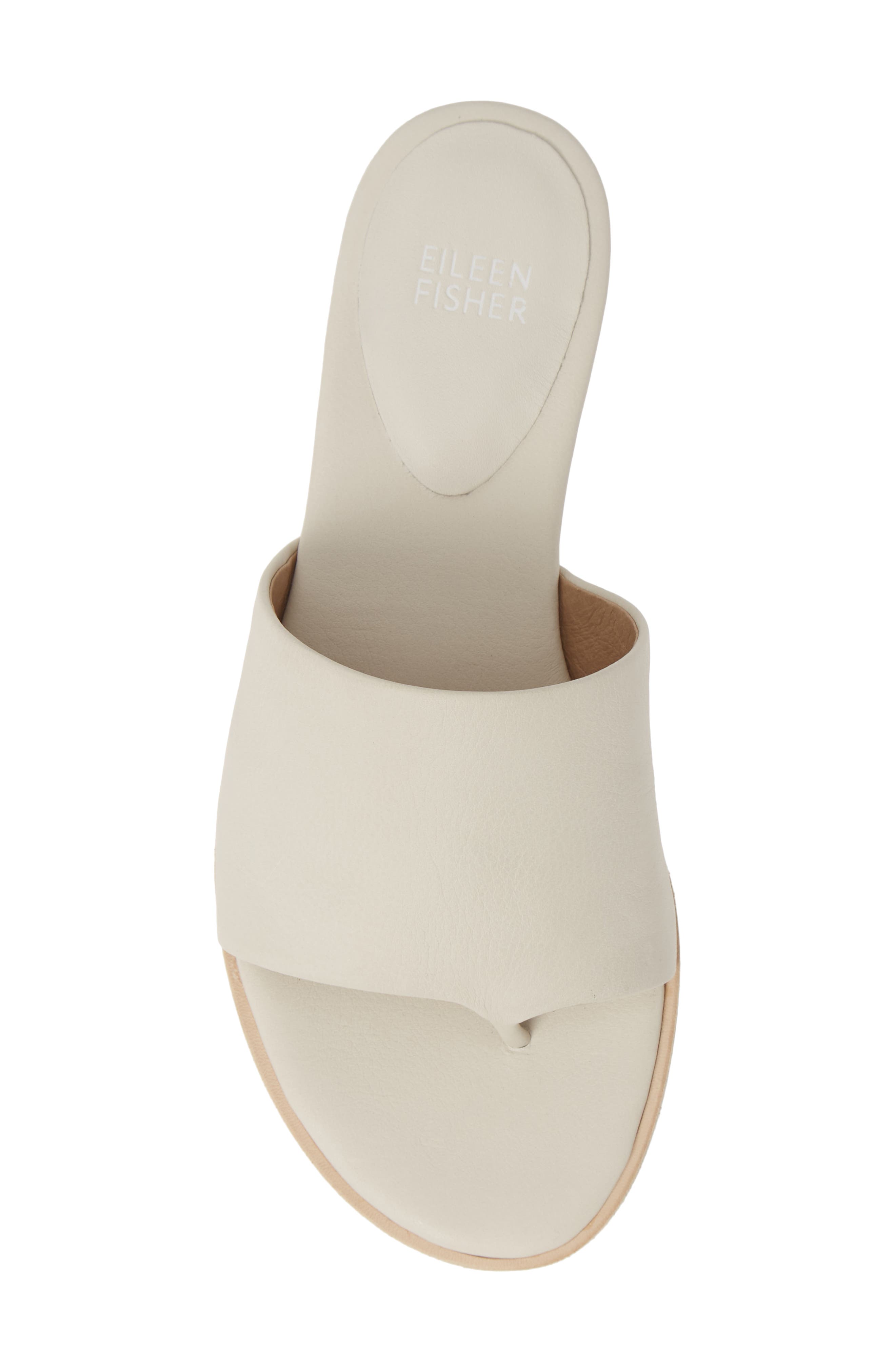 Edge Sandal, Alternate, color, BONE WASHED LEATHER