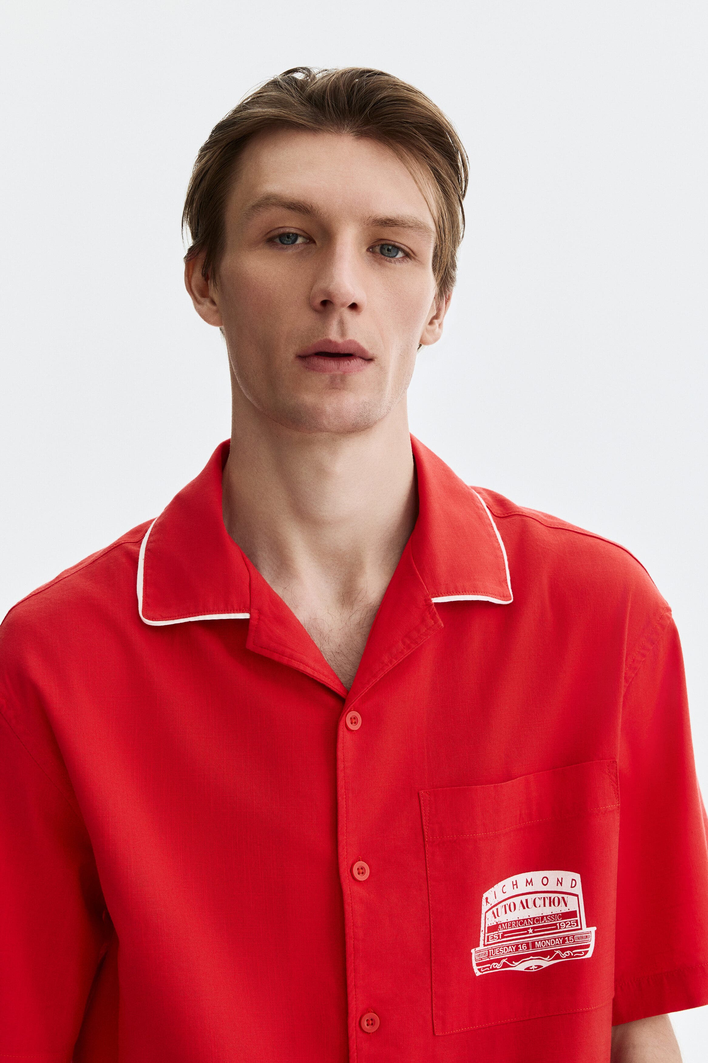 Relaxed-fit printed shirt - image 2