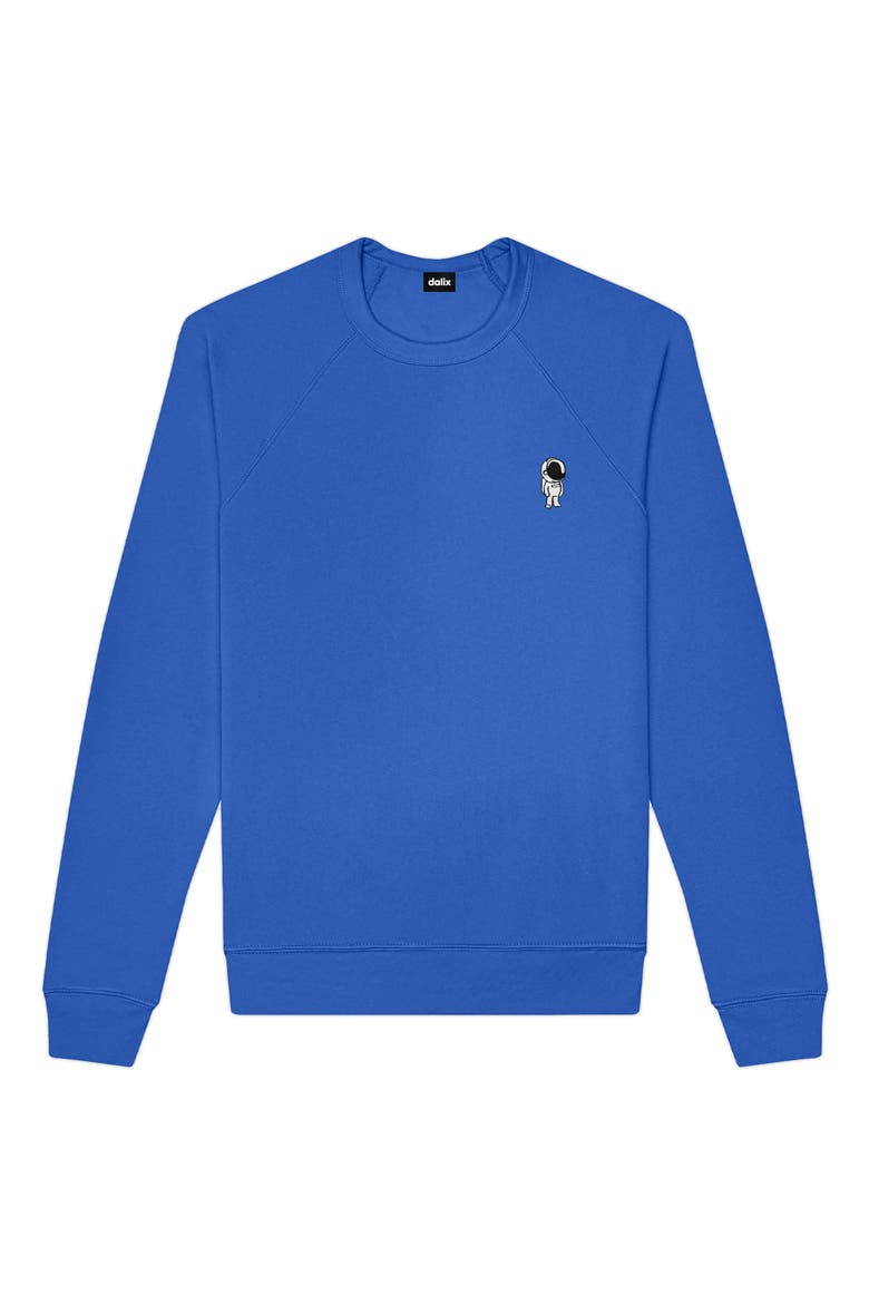 Astronaut Fleece Sweatshirt, Main, color, True Royal