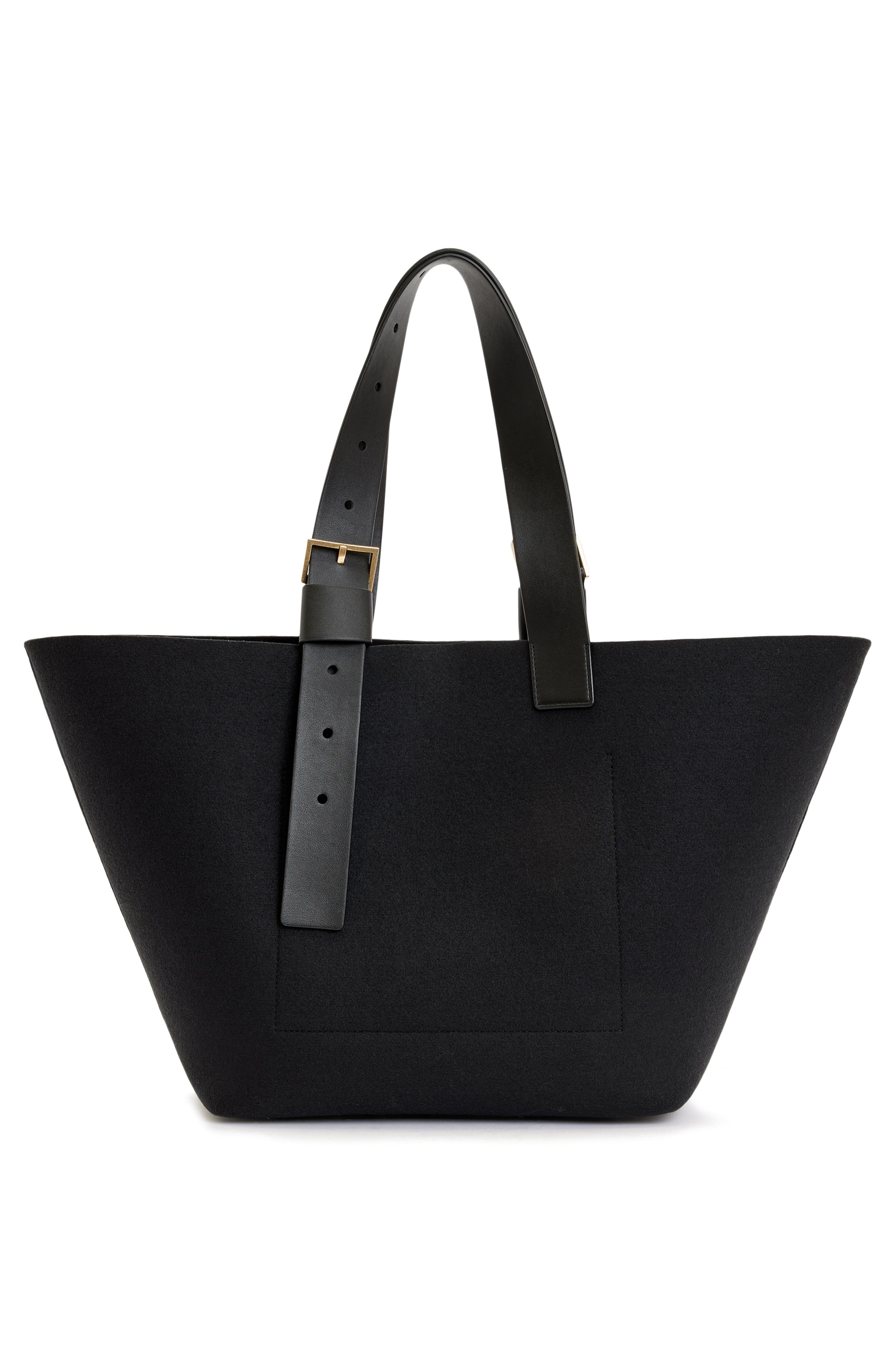 AllSaints Anik Felt Tote, Alternate, color, 