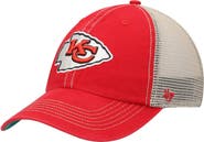 '47 Men's '47 Red/Natural Kansas City Chiefs Trawler Trucker Clean Up Snapback Hat