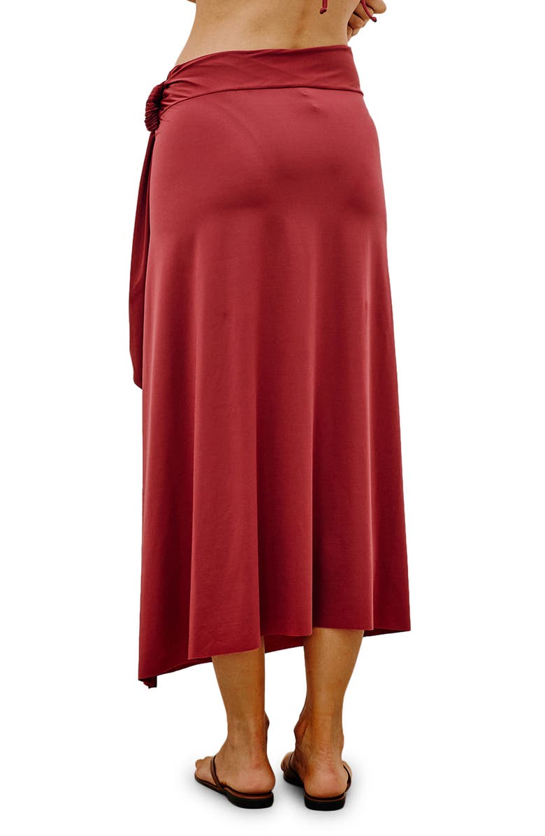 ViX Paula Hermanny Alana O-Ring Cover-Up Skirt, Alternate, color, 