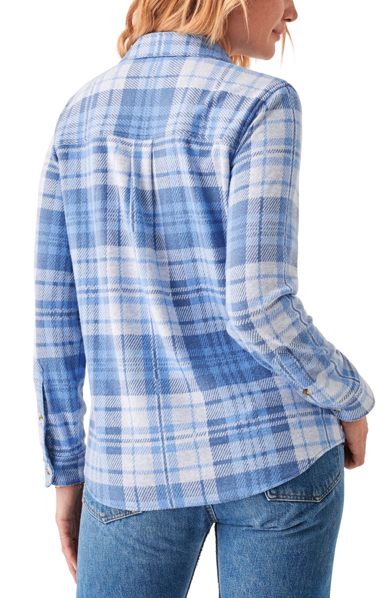 Faherty Legend Knit Button-Up Shirt, Alternate, color,