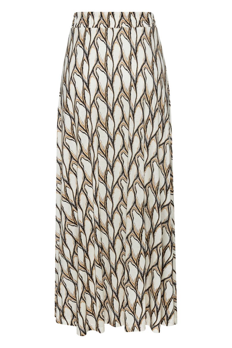 Side Slit Maxi Skirt, Alternate, color, Ivory Khaki
