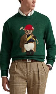Polo Ralph Lauren Polo Bear Roll Crewneck Sweater