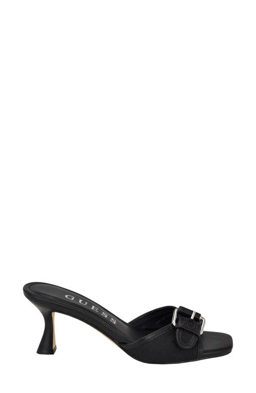 Guess Dista Slide Sandal In Black