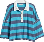 Free People Auggie Stripe Top