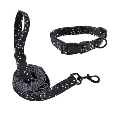 Pet Collar and Leash Set