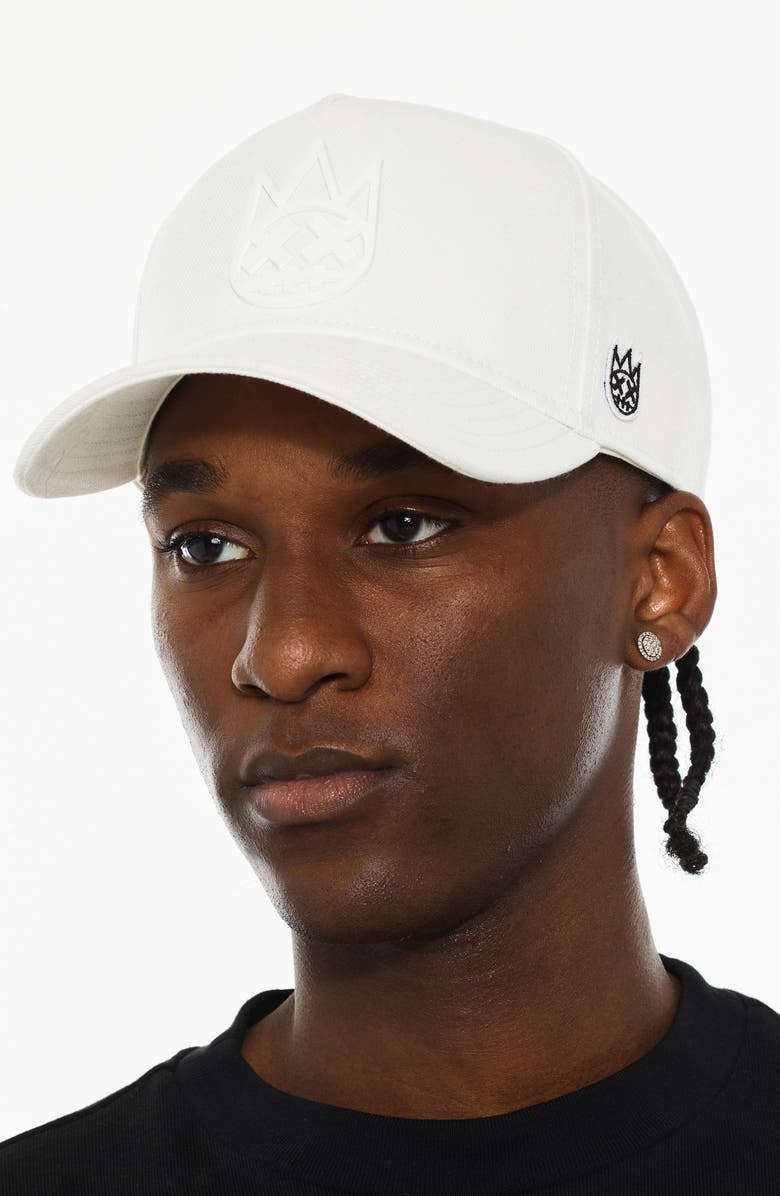 Cult of Individuality Logo Trucker Hat, Alternate, color, Winter White