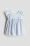 selected Light Blue/White Striped