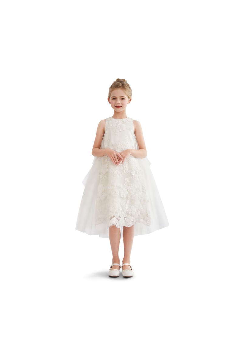 Zeloria Formal Dress, Alternate, color, White