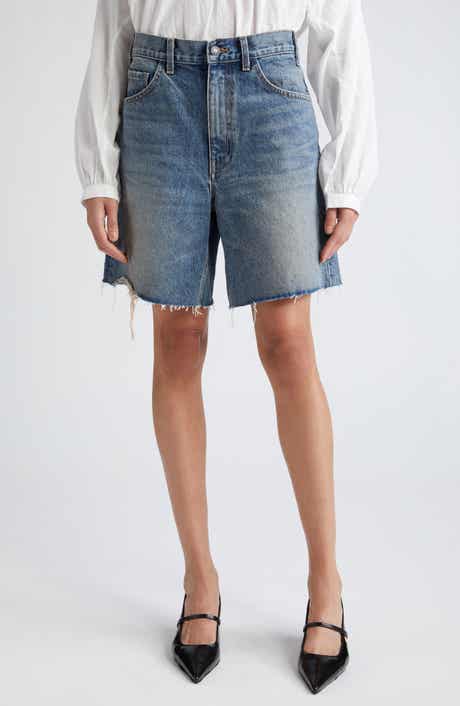 Nili Lotan Russel Denim Cutoff Shorts