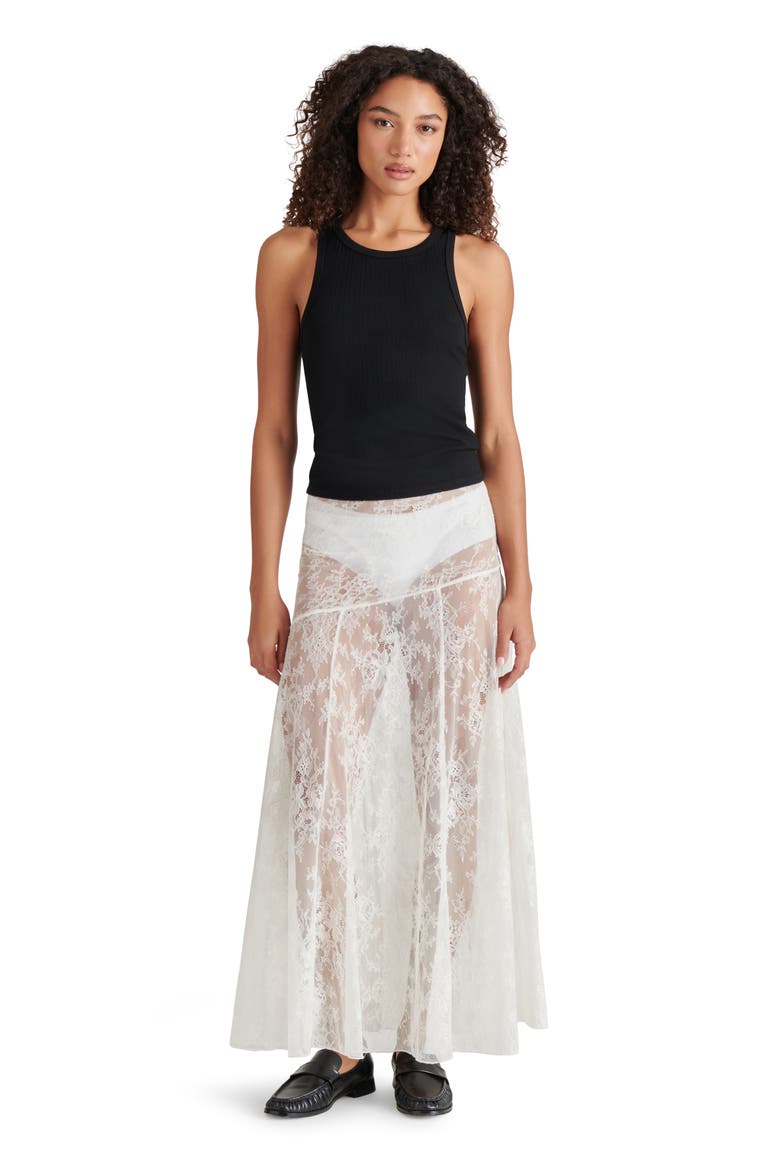 Veera Lace Maxi Skirt, Alternate, color, ANTIQUE