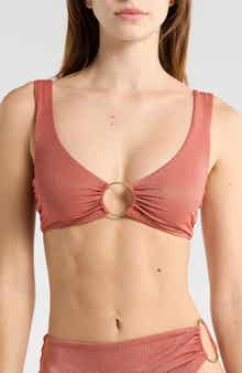 Vitamin A® Skylar Ring Detail Bikini Top