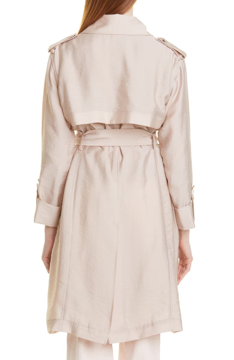 Club Monaco Soft Trench Coat, Alternate, color, 