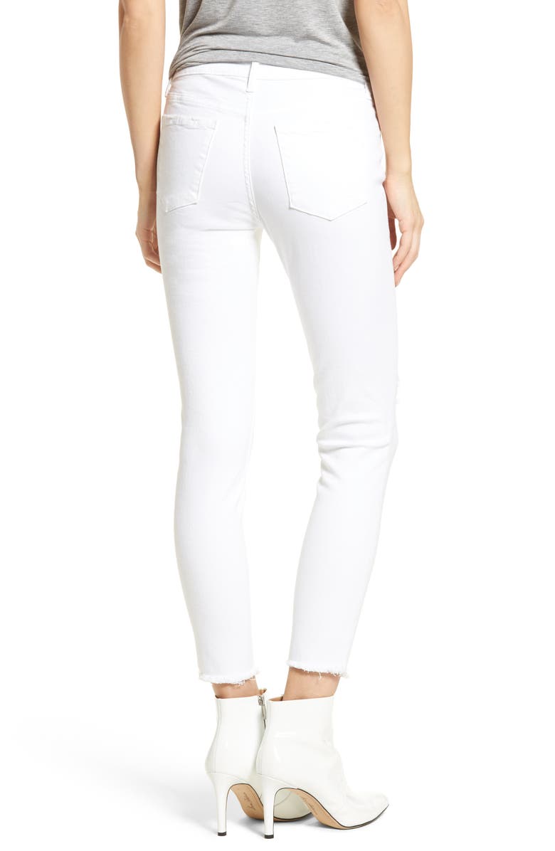 Articles of Society Carly Distressed Ankle Skinny Jeans, Alternate, color,
