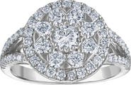 FZN Sterling Silver Lab Grown Diamond Ring