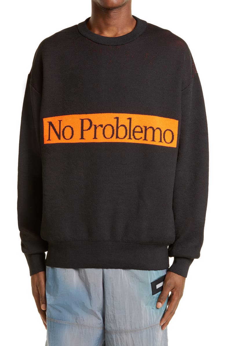 Aries No Problemo Jacquard Sweater, Main, color,