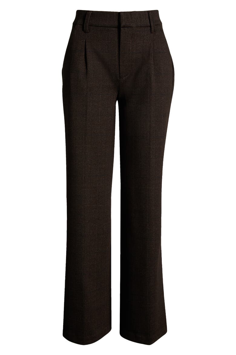 'Ab'Solution Skyrise Wide Leg Pants (Nordstrom Exclusive), Alternate, color, COLD BREW