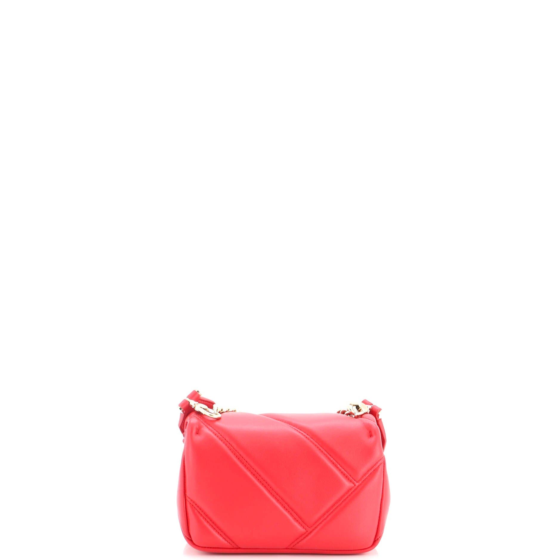 Serpenti Cabochon Shoulder Bag Diagonal Quilted Leather Mini, Alternate, color, Red