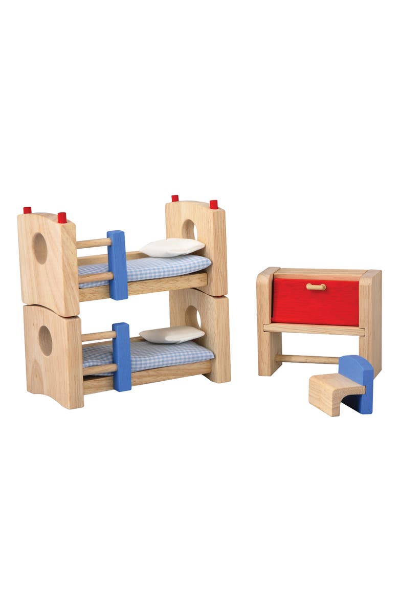 PlanToys<sup>®</sup> Dollhouse Children's Bedroom Furniture, Main, color,