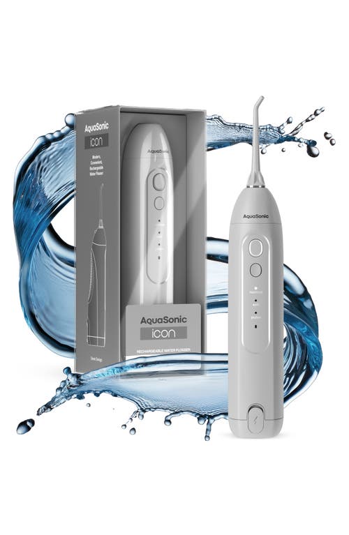 Aquasonic Icon Stone Flosser In Stone