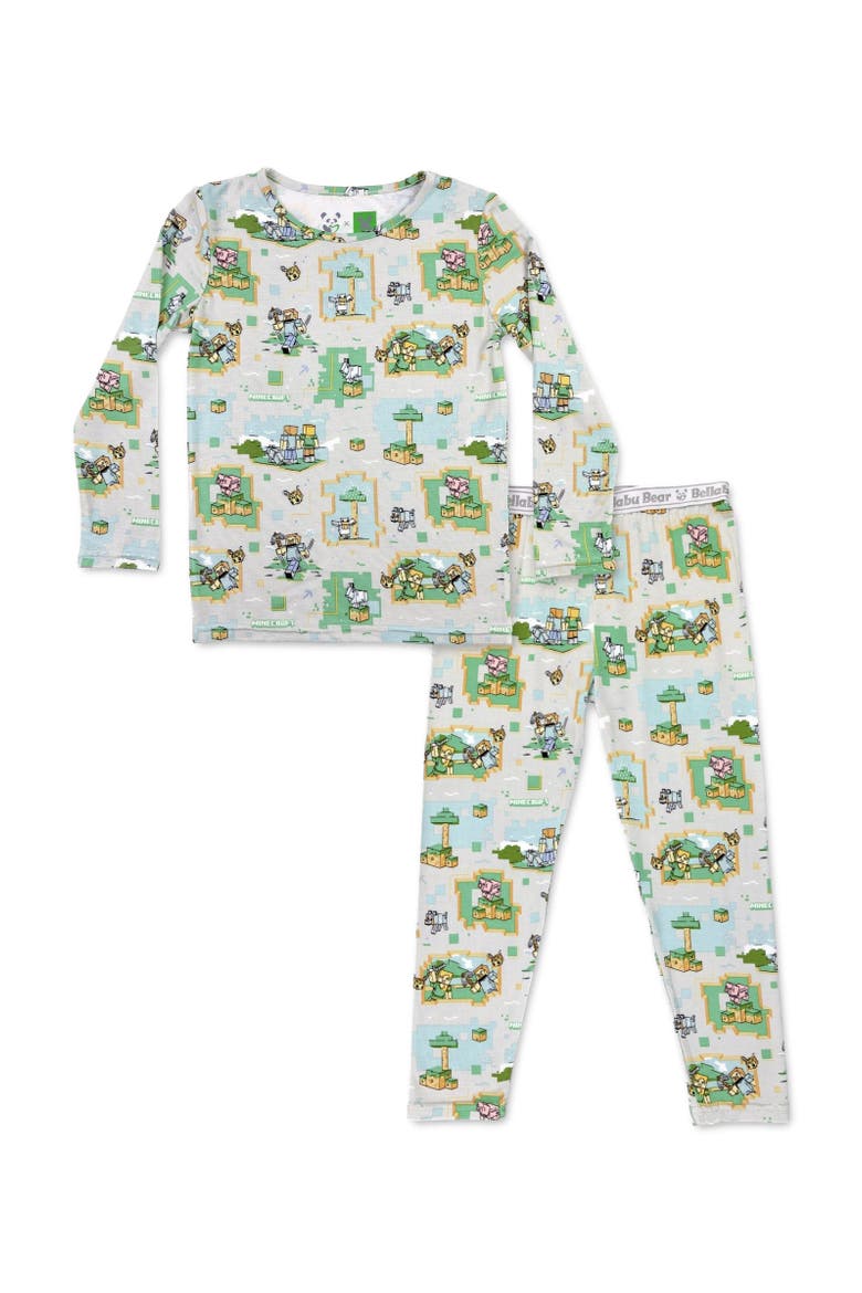 Kids' Minecraft Overworld Dreams Set of 2 Piece Pajamas, Main, color, Minecraft Overworld Dreams