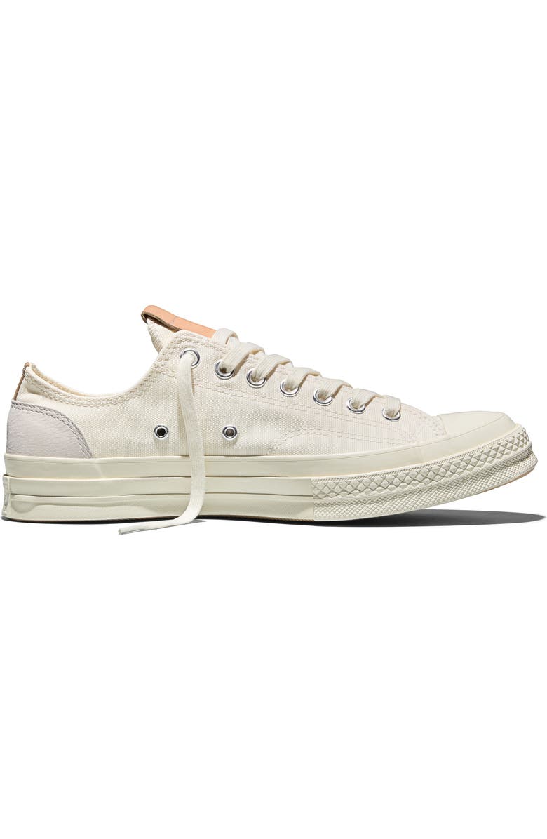 Converse Gender Inclusive Chuck Taylor<sup>®</sup> All Star<sup>®</sup> Low Top Sneaker, Alternate, color, Egret/ Egret/ Hay Day