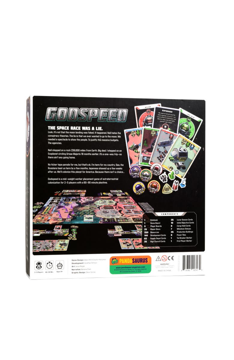 Pandasaurus Games Godspeed Board Game, Alternate, color, Multicolored
