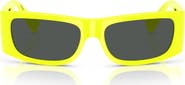 Versace 57mm Pillow Sunglasses