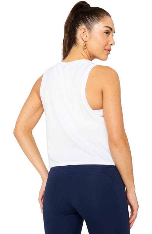 Fabletics Whisper Muscle Tank In White