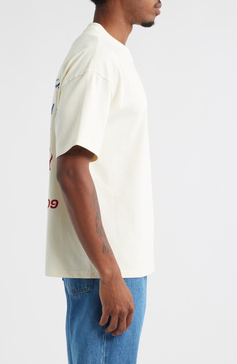 PacSun Vegas Cotton Graphic T-Shirt, Alternate, color, Cream