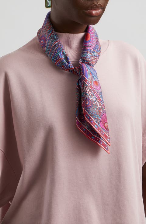 Hera Silk Square Scarf