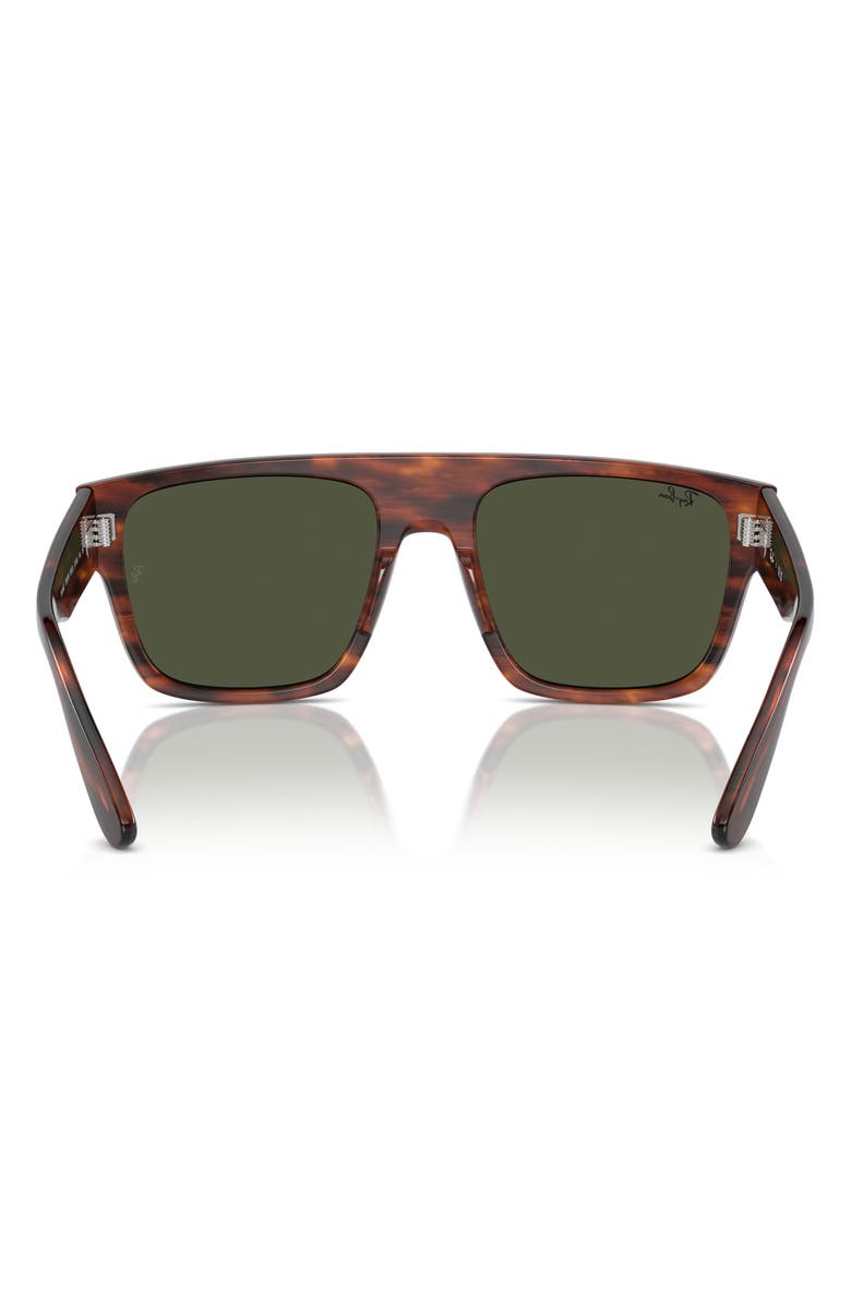 Ray-Ban 57mm Square Sunglasses, Alternate, color, Striped Hava