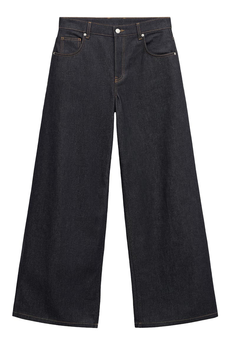 Mid Rise Wide Leg Jeans, Alternate, color, OPEN BLUE