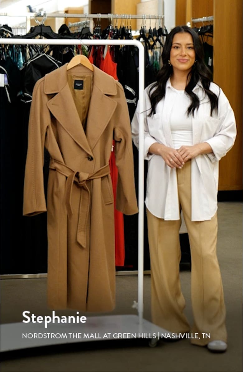 Resina Virgin Wool Coat, sales video thumbnail