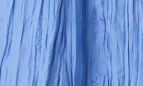 Eileen Fisher Crinkled Silk Midi Skirt In Ultma