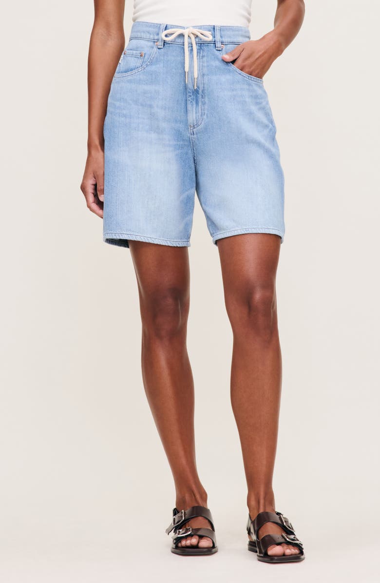 DL1961 Taylor Drawstring High Waist Denim Shorts, Main, color, 