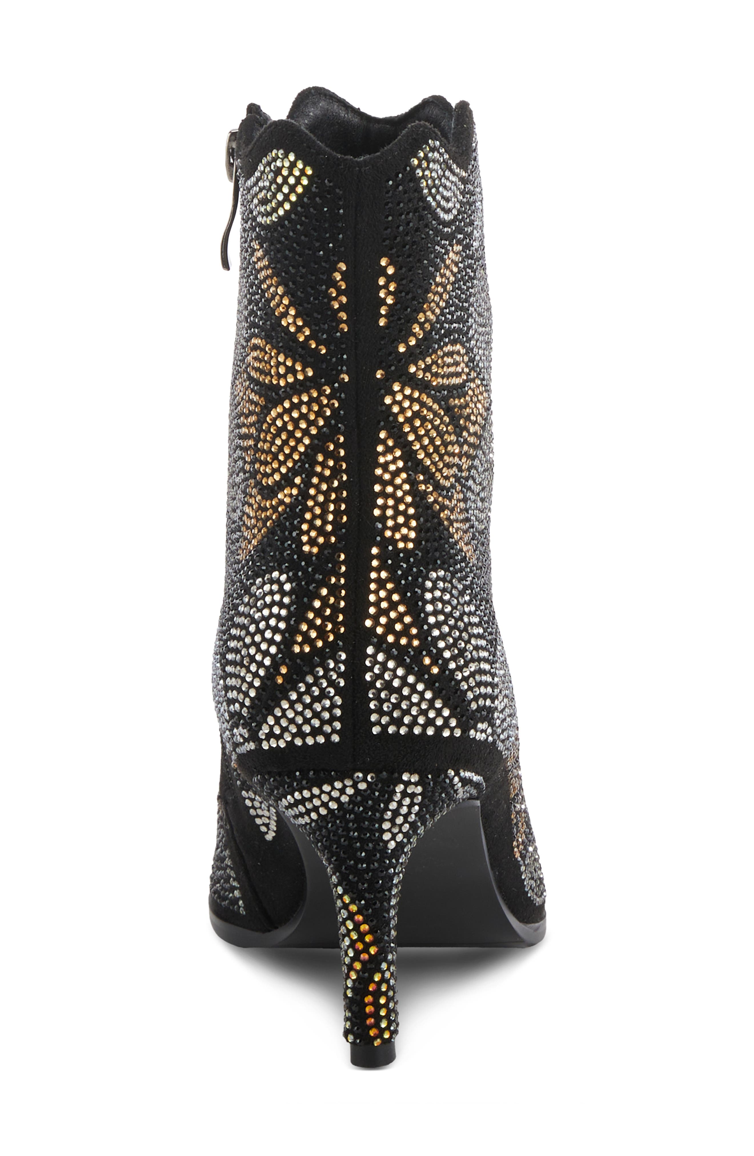 AZURA BY SPRING STEP Rapturous Floral Bootie, Alternate, color, 