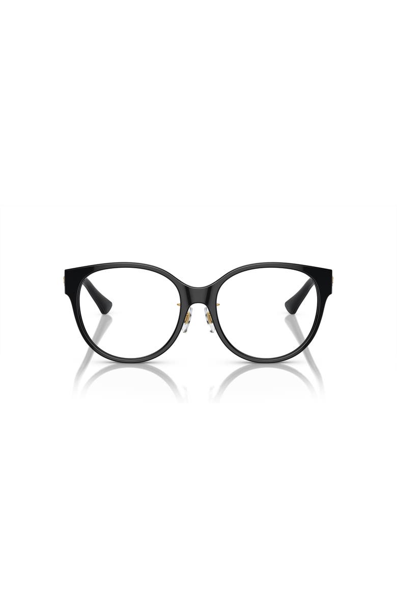 Versace 53mm Phantos optical glasses, Alternate, color, Black