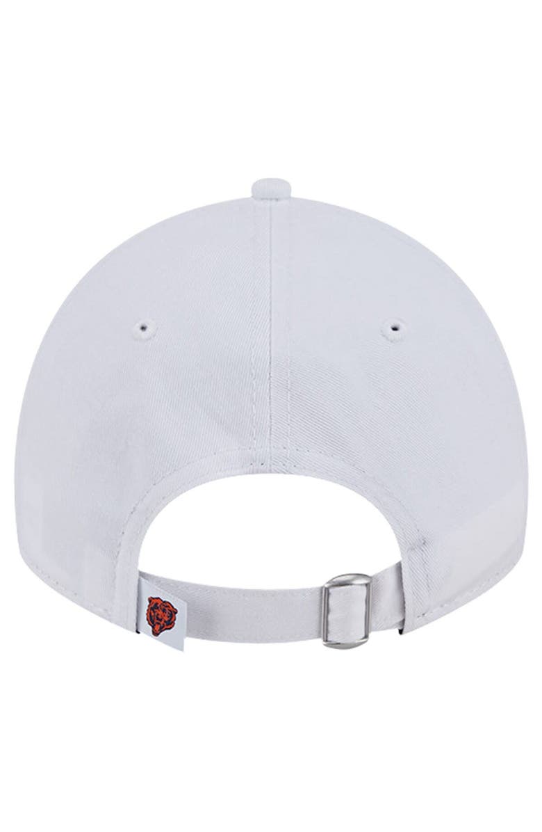 New Era Men's New Era White Chicago Bears Main 9TWENTY Adjustable Hat, Alternate, color, 