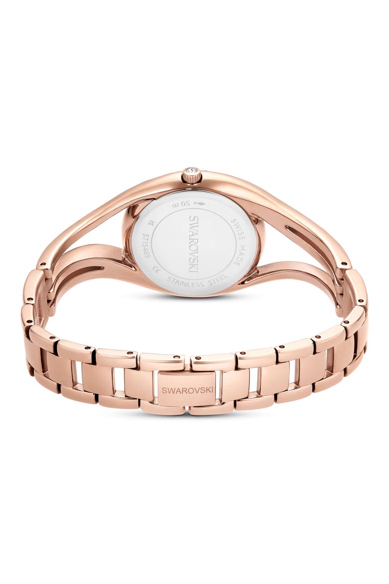 Hyperbola Bracelet Watch, 28mm, Alternate, color, ROSE GOLD