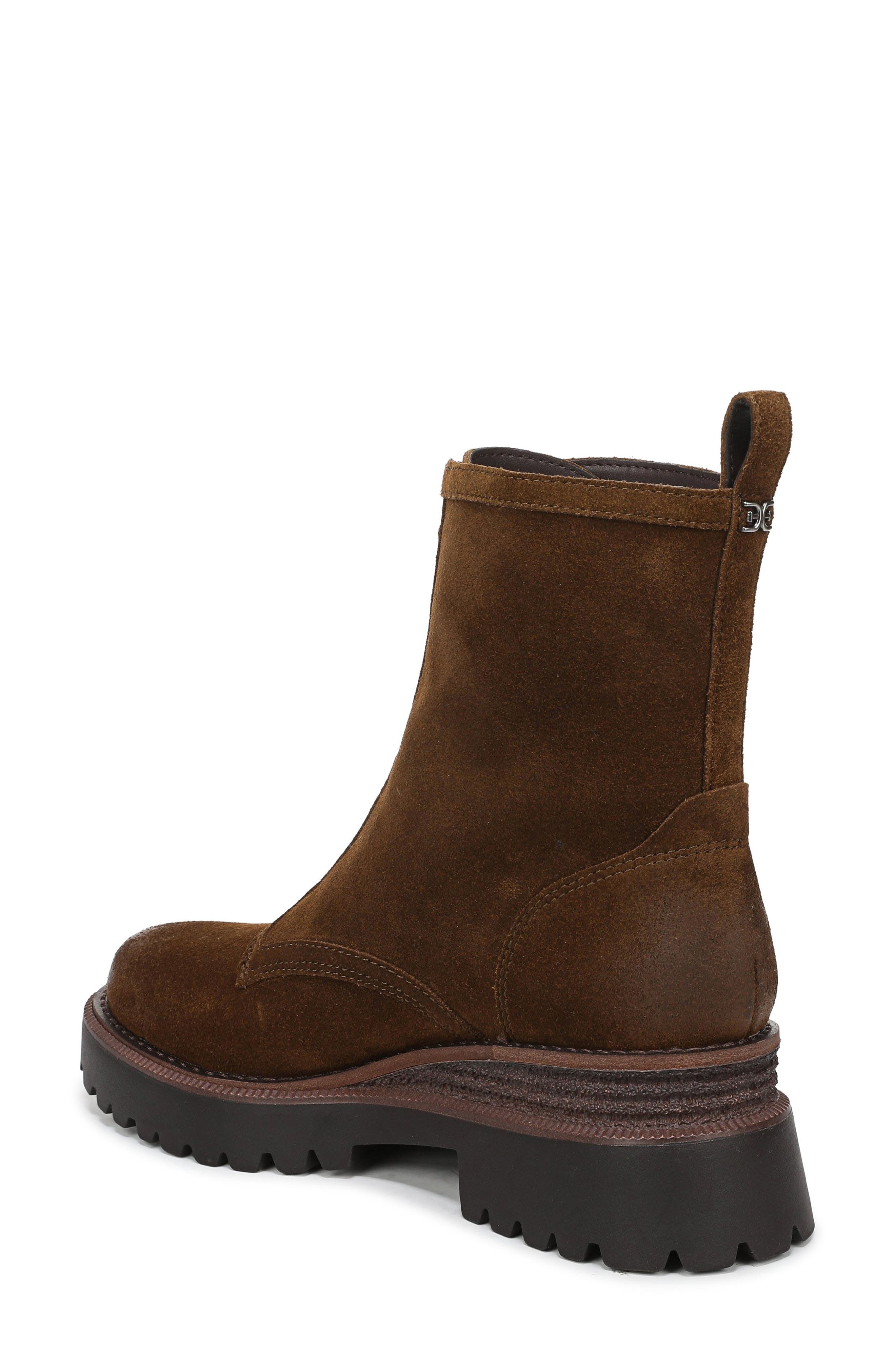 Grove Leather Bootie, Alternate, color, WARM NUTMEG