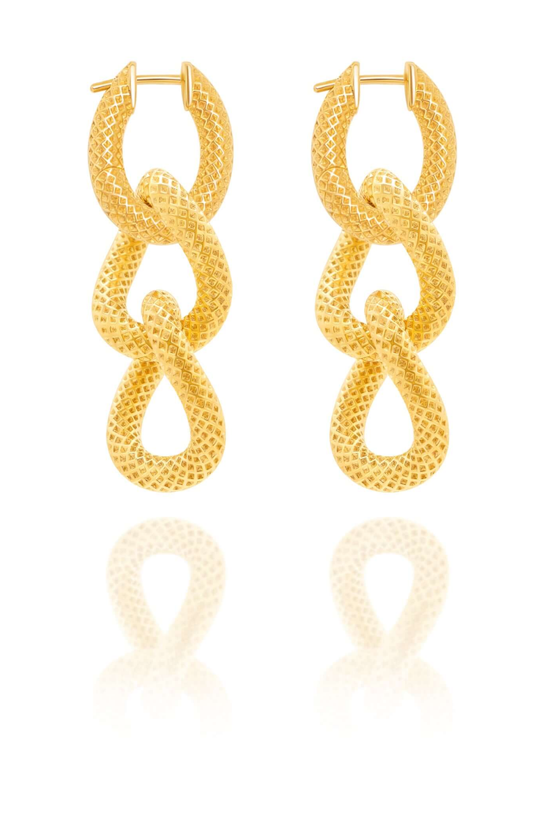 Samantha Siu - New York Gotham Nights Earrings, Alternate, color, Gold