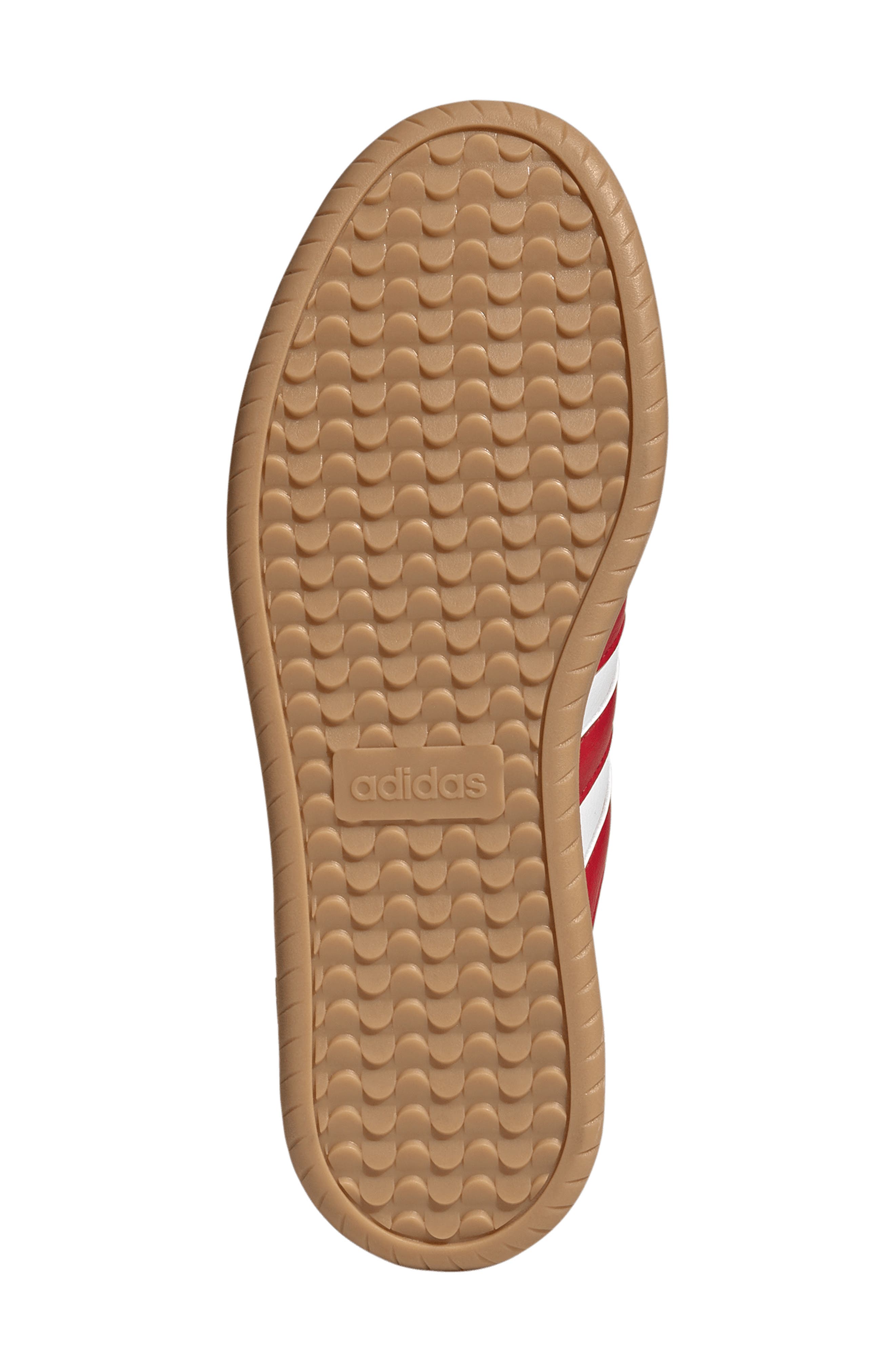 adidas Barreda Sneaker, Alternate, color, White/ Scarlet/ Core Black