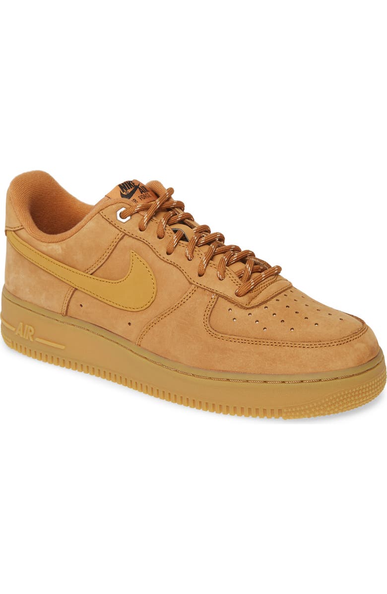 Nike Air Force 1 '07 WB Sneaker, Main, color, Light Brown/Black